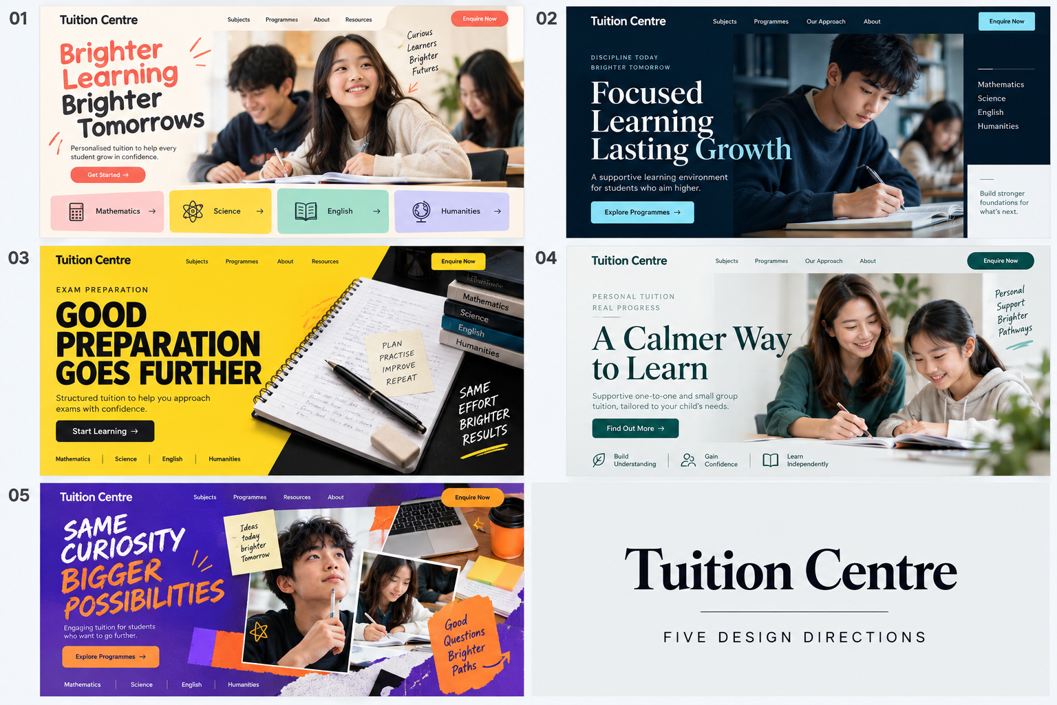 Website design concept